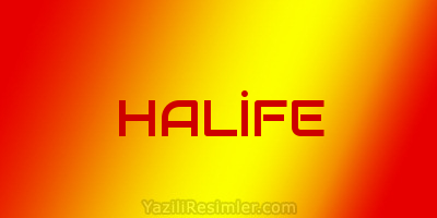 HALİFE