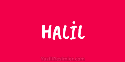 HALİL