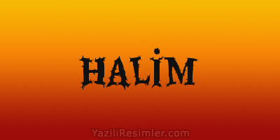 HALİM