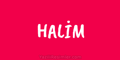 HALİM