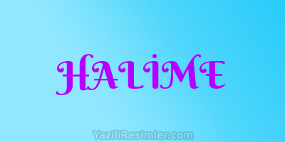 HALİME