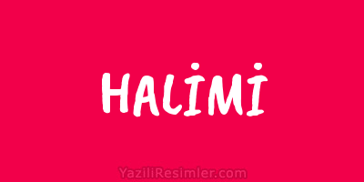 HALİMİ