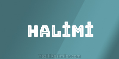 HALİMİ