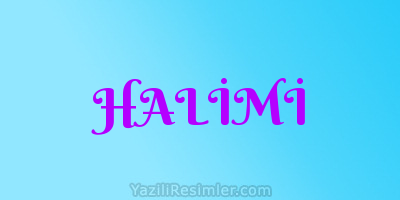 HALİMİ