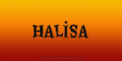 HALİSA
