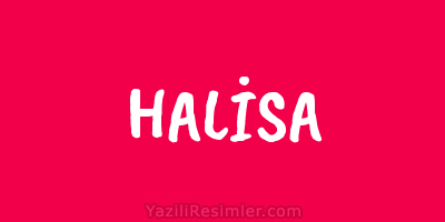 HALİSA