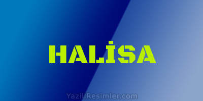 HALİSA