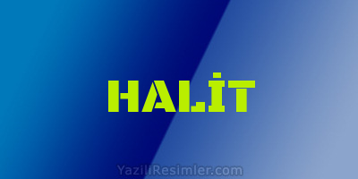 HALİT