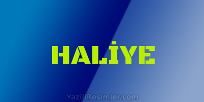 HALİYE