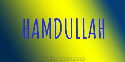 HAMDULLAH
