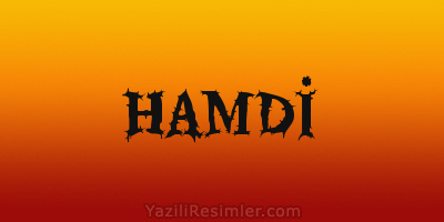 HAMDİ