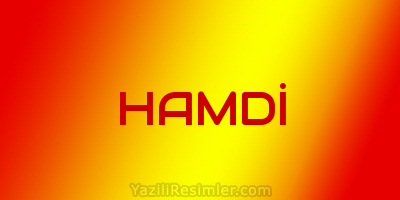 HAMDİ