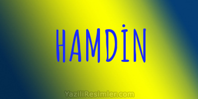 HAMDİN