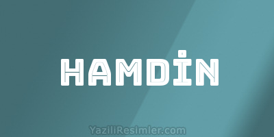 HAMDİN