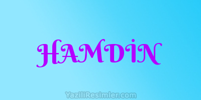 HAMDİN