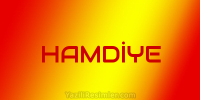 HAMDİYE