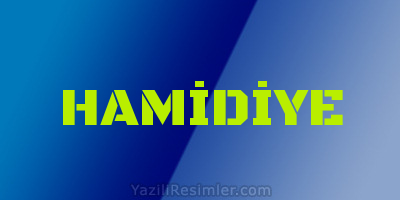 HAMİDİYE