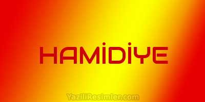 HAMİDİYE