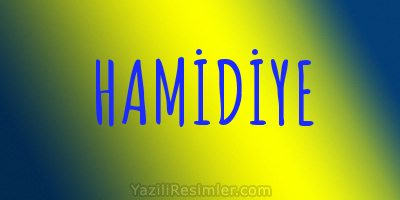 HAMİDİYE