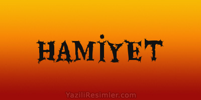 HAMİYET