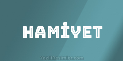 HAMİYET