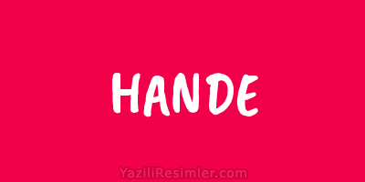 HANDE