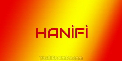 HANİFİ