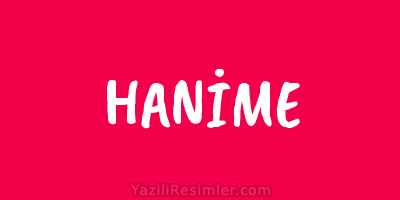 HANİME