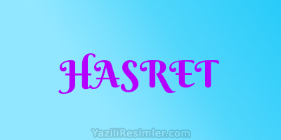 HASRET