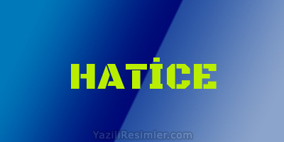 HATİCE