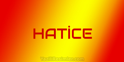 HATİCE