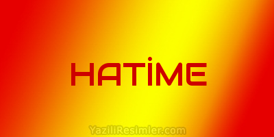 HATİME