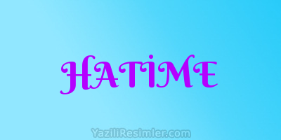 HATİME