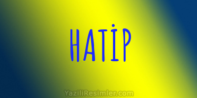 HATİP