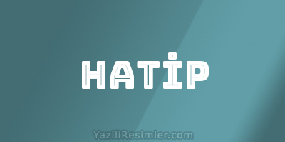 HATİP