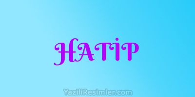 HATİP