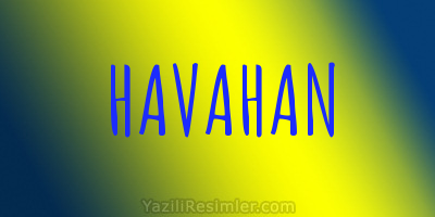 HAVAHAN