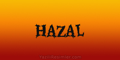 HAZAL