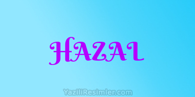 HAZAL