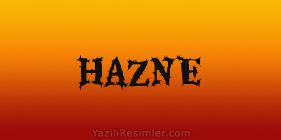 HAZNE