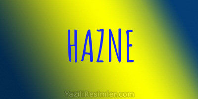 HAZNE