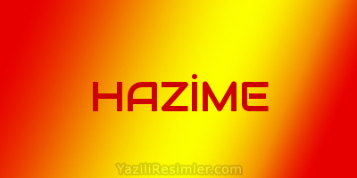 HAZİME