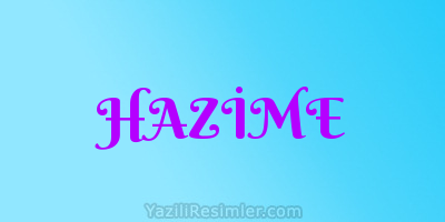 HAZİME