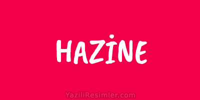 HAZİNE