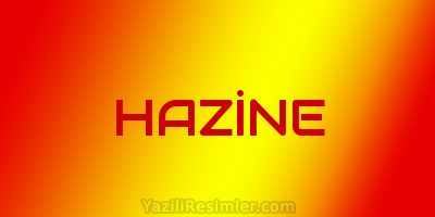 HAZİNE