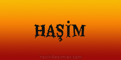 HAŞİM