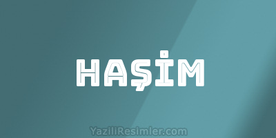 HAŞİM