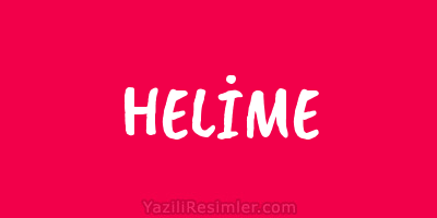 HELİME