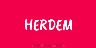 HERDEM