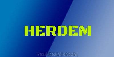 HERDEM